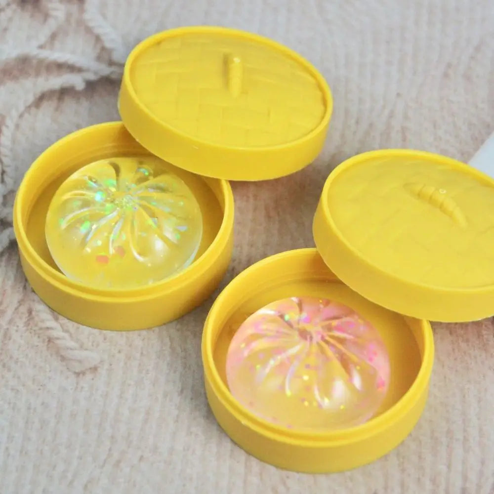 Dumpling Squishy Toys, 40-Piece Mini Food-Shaped TPR Squeeze Fidget Set in Random Colors and Styles for Sensory Play and Novelty Gifts