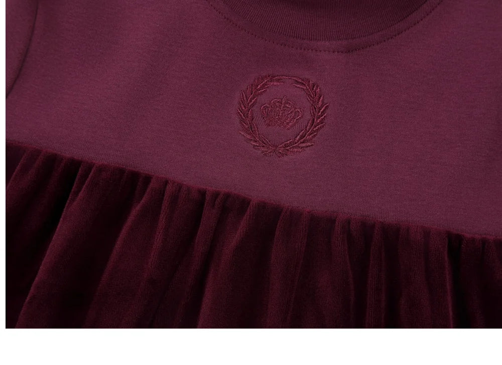 Velour Family Matching Outfits, Girls Jersey and Velour Maxi Dress with Coordinating Boys and Girls Sets and Baby Romper Styles