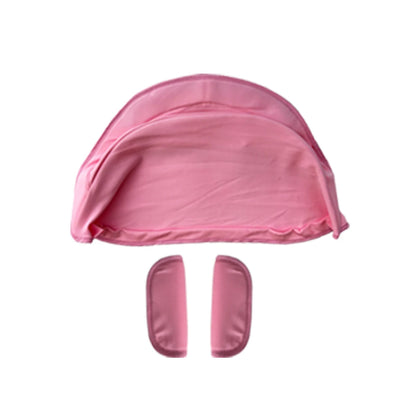 Doona-Compatible Replacement Canopy Fabric and Two Shoulder Pads for Doona+ and Doona i, Six Color Options with Existing Support Rods Required