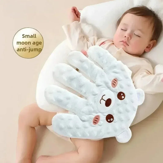 Hand-Shaped Remote Control Plush Toy with Animal Face, Rechargeable Inner Core, Adjustable Settings and Charging Cable for Adult-Operated Use
