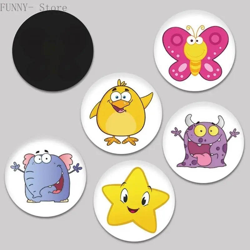 Potty Training Target Stickers with Temperature-Sensitive Color Reveal, Reusable Toilet Decals in Animal, Marine, Insect and Fairy Theme Options