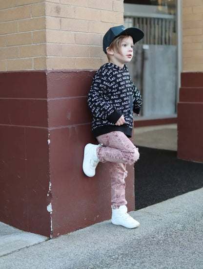 Winter Barefoot High-Top Shoes for Kids by HOBIBEAR, Wide Toe Box, Faux Fur Lining, Zero-Drop Rubber Sole and Adjustable Hook-and-Loop Strap