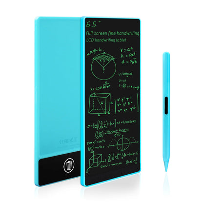 Pocket LCD Writing Pad, 6.5-Inch Full-Screen Fine-Line Tablet with Magnetic Stylus for Meeting Notes, Quick Sketches and Handwriting Practice
