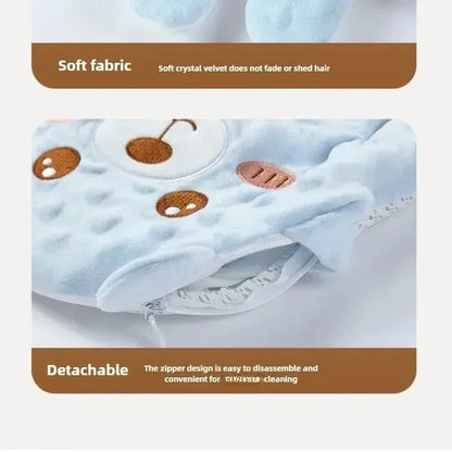 Hand-Shaped Remote Control Plush Toy with Animal Face, Rechargeable Inner Core, Adjustable Settings and Charging Cable for Adult-Operated Use