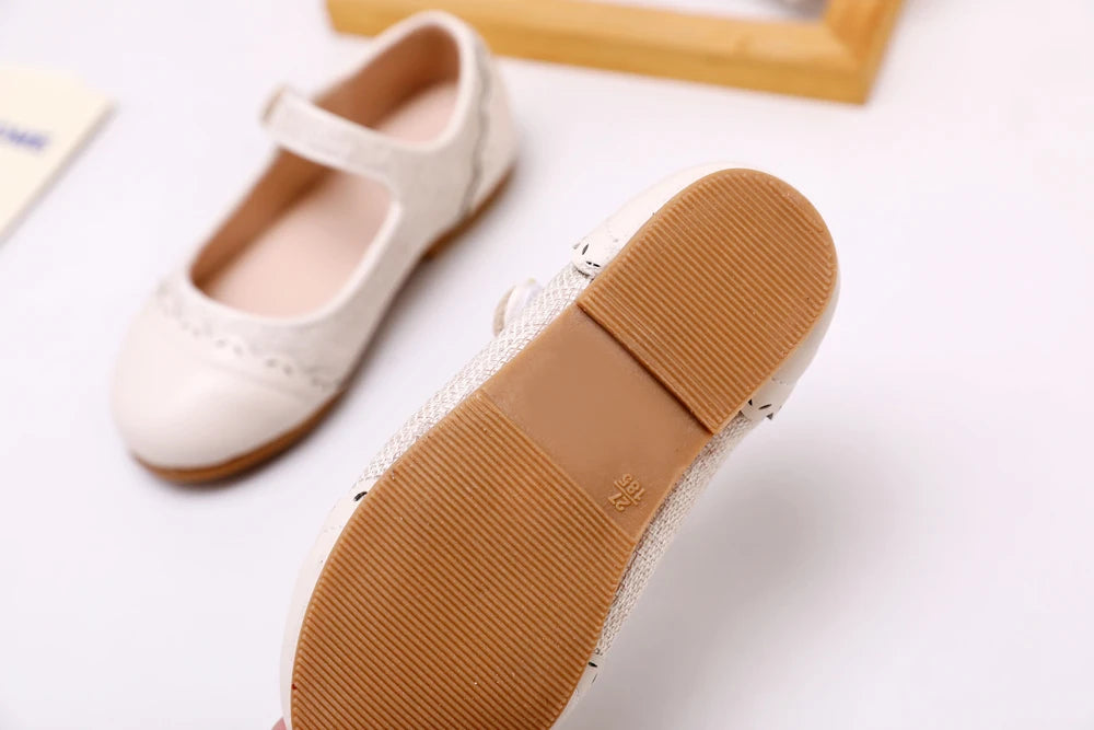 Children Dress Flats in Classic Loafer and T-Strap Styles, Beige Occasion Shoes for Boys and Girls, Weddings, Parties and Family Photos