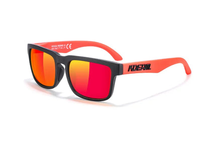 Kids Square Polarized Sunglasses by KDEAM, Lightweight TR90 Frames with Silicone Nose Pads for Boys and Girls Outdoor Play and Travel