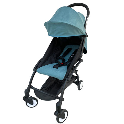 Stroller Canopy Fabric and Seat Cushion Set by COLU KID for Babyzen YOYO and YOYO2, Removable Washable Peach Skin Cloth in Five Color Options