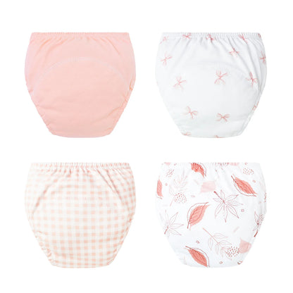 Washable Potty Training Pants Multipack, 4 or 8 Reusable Toddler Underwear Briefs with Printed Designs for Daytime Toilet Learning, Sizes S-XL
