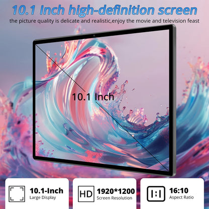 Android Tablet 10.1 Inch with Octa-Core Processor, 4GB RAM, 64GB Storage, 4G Dual SIM, WiFi, Bluetooth and 6000mAh Battery for Everyday Use
