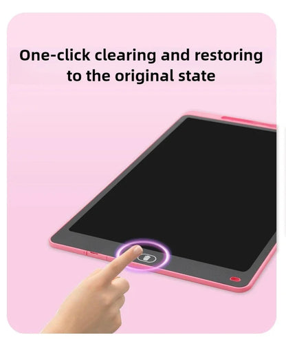 Large-Screen LCD Drawing Tablet for Kids, 16 or 20 Inch Reusable Color Writing Board with Stylus for Doodles, Letters and Math Practice
