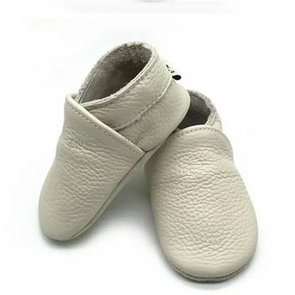 Baby Textured Slip-On Moccasins with Soft Soles and Rounded Toes, Eight Color Options for Infant Boys and Girls, Everyday Outfit Shoes for 0-24 Months