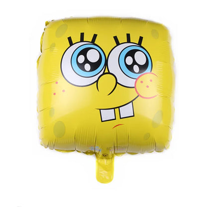 SpongeBob Birthday Party Supplies with Patrick Star, Disposable Plates, Cups, Balloons and Decoration Options for Kids Celebrations