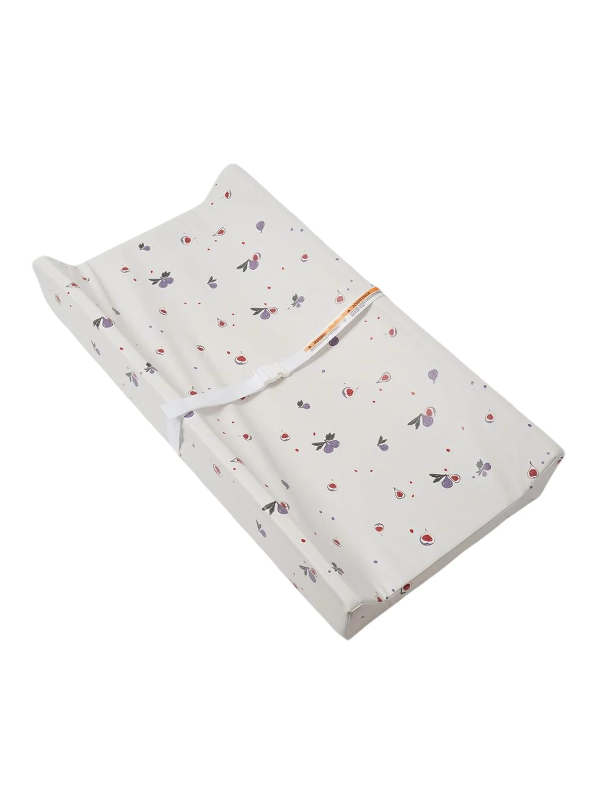 Diaper Changing Pad with Printed or Solid Color Designs, Contoured Sides and Buckle Strap, Wipeable Baby Mat for Dresser and Changing Table Care