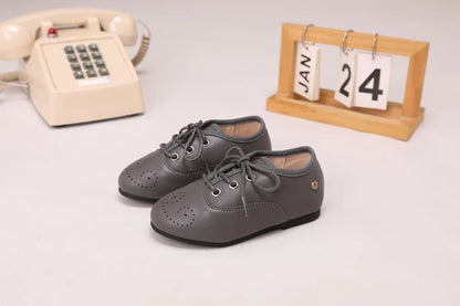 Toddler Dress Shoes for Boys and Girls, AS Classic Oxford, Loafer, Mary Jane and T-Bar Flats for Weddings, Parties and Family Photos