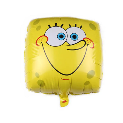 SpongeBob Birthday Party Supplies with Patrick Star, Disposable Plates, Cups, Balloons and Decoration Options for Kids Celebrations