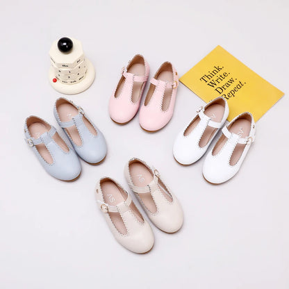 Pastel Kids Dress Shoes for Boys and Girls, Mary Jane Flats, Lace-Up Oxfords and Slip-On Styles for Weddings, Birthday Parties and Family Photos