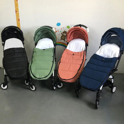Waterproof Stroller Footmuff with Polar Fleece Lining for YOYO and Bugaboo, Windproof Winter Cover with Storage Bag and Optional Extra Quilt