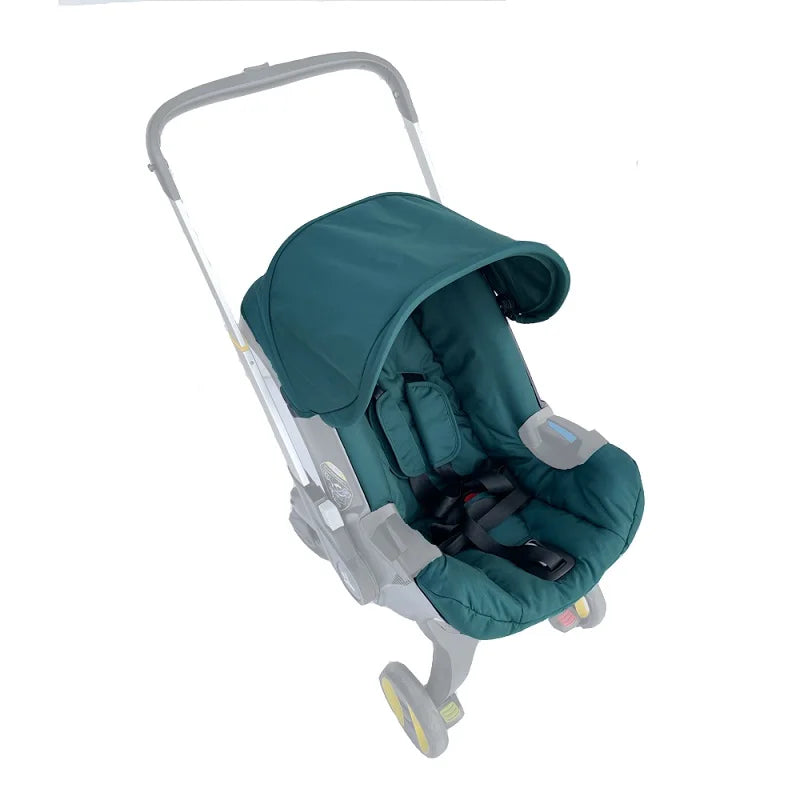 Stroller Seat Cover and Sunshade Change Kit by COLU KID for Doona and FooFoo Designs, Color Options for a Coordinated Stroller Look
