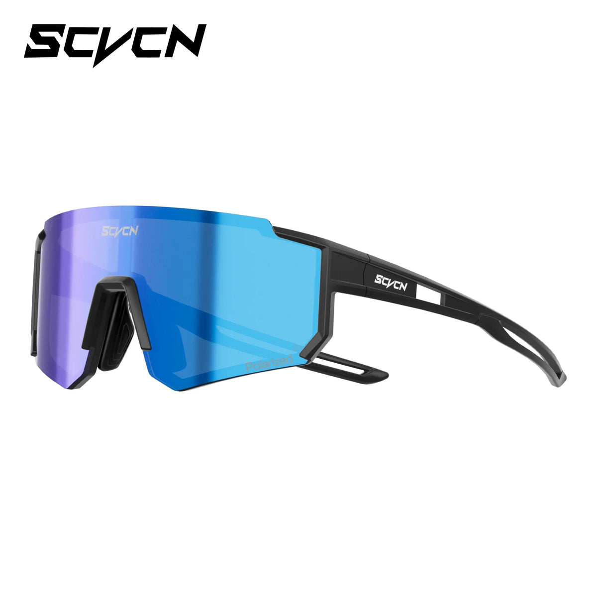 Kids Cycling Sunglasses by SCVCN for Ages 6-14, UV400 TR90 Sports Eyewear with Adjustable Nose Pads and Photochromic or Polarized Options