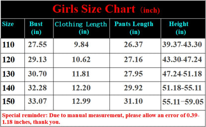 Girls Cosplay Costume Set for Halloween, Dance Performances and Dress-Up with Jacket, T-Shirt and Shorts or Top-and-Pants Outfit Options