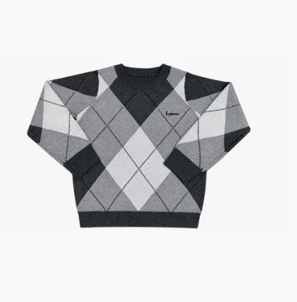 Kids Argyle and Embroidered Outfits with Long-Sleeve Tops, Sweatshirt and Pants Set Options for Toddler and Child Casual Looks, Sizes 18M–12Y