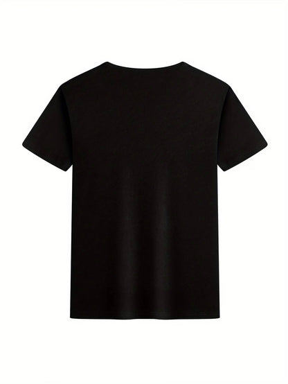 KATSEYE Graphic T-Shirt for Kids and Teens, Black Crew Neck Short Sleeve Tee with Pink Group Photo Print for Casual Fan Outfits, Sizes 7–16Y