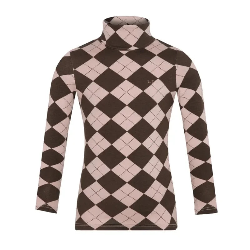 Kids Argyle and Embroidered Outfits with Long-Sleeve Tops, Sweatshirt and Pants Set Options for Toddler and Child Casual Looks, Sizes 18M–12Y