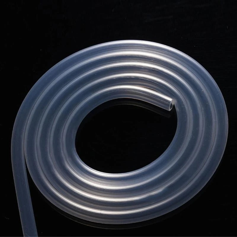 Silicone Bottle Replacement Tubing, 100cm or 200cm Cut-to-Length Hose with 5mm Outer and 3mm Inner Diameter for Compatible Baby Bottle Straws