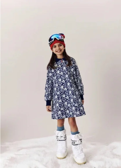 Graphic Kids Pullover Sweatshirt, Long-Sleeve Printed Tops with Crewneck and Collared Style Options for Boys and Girls Everyday Casual Outfits