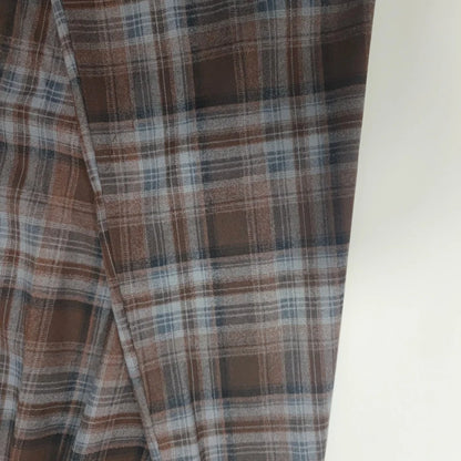 Sibling Matching Brown Plaid Clothing with Dress, Romper, Pants and Knitwear Options, AS AW26 Chestnut Styles for Babies, Kids and Teens