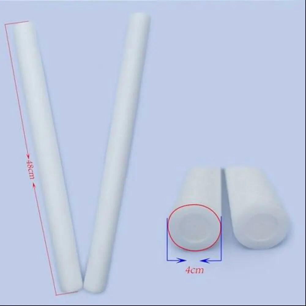 Bulk RGB LED Glow Sticks, 100-Pack Light-Up Foam Cheer Tubes with 3 Flashing Modes and Included Batteries for Weddings, Birthdays and Christmas Parties