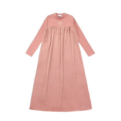 Velour Family Matching Outfits, Girls Jersey and Velour Maxi Dress with Coordinating Boys and Girls Sets and Baby Romper Styles