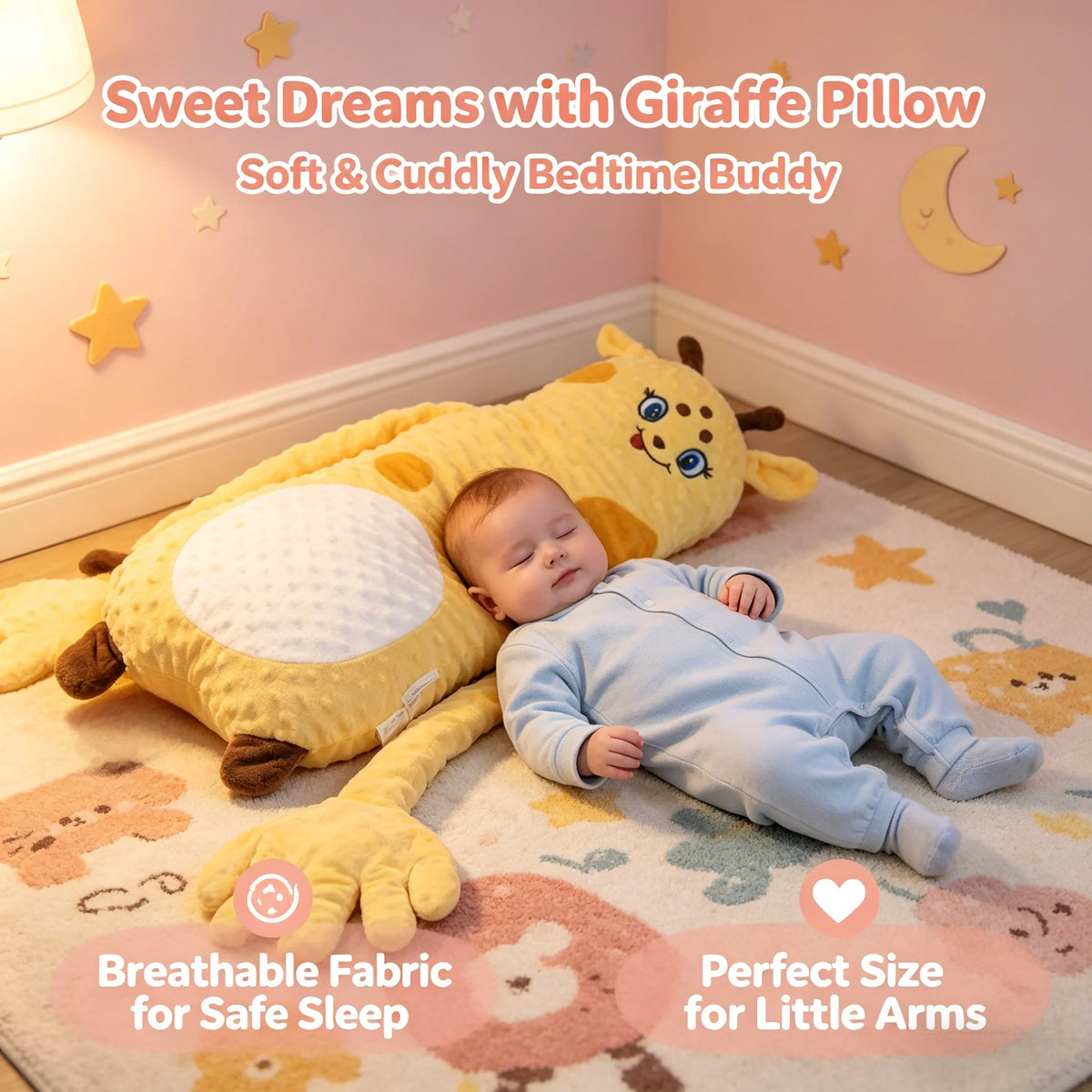 Animal-Shaped Electric Patting Pillow with Remote Control, Bubble-Textured Plush Design and Long Palm-Style Arm, Listed 68 cm Length