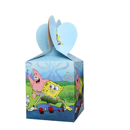 SpongeBob Birthday Party Supplies with Patrick Star, Disposable Plates, Cups, Balloons and Decoration Options for Kids Celebrations