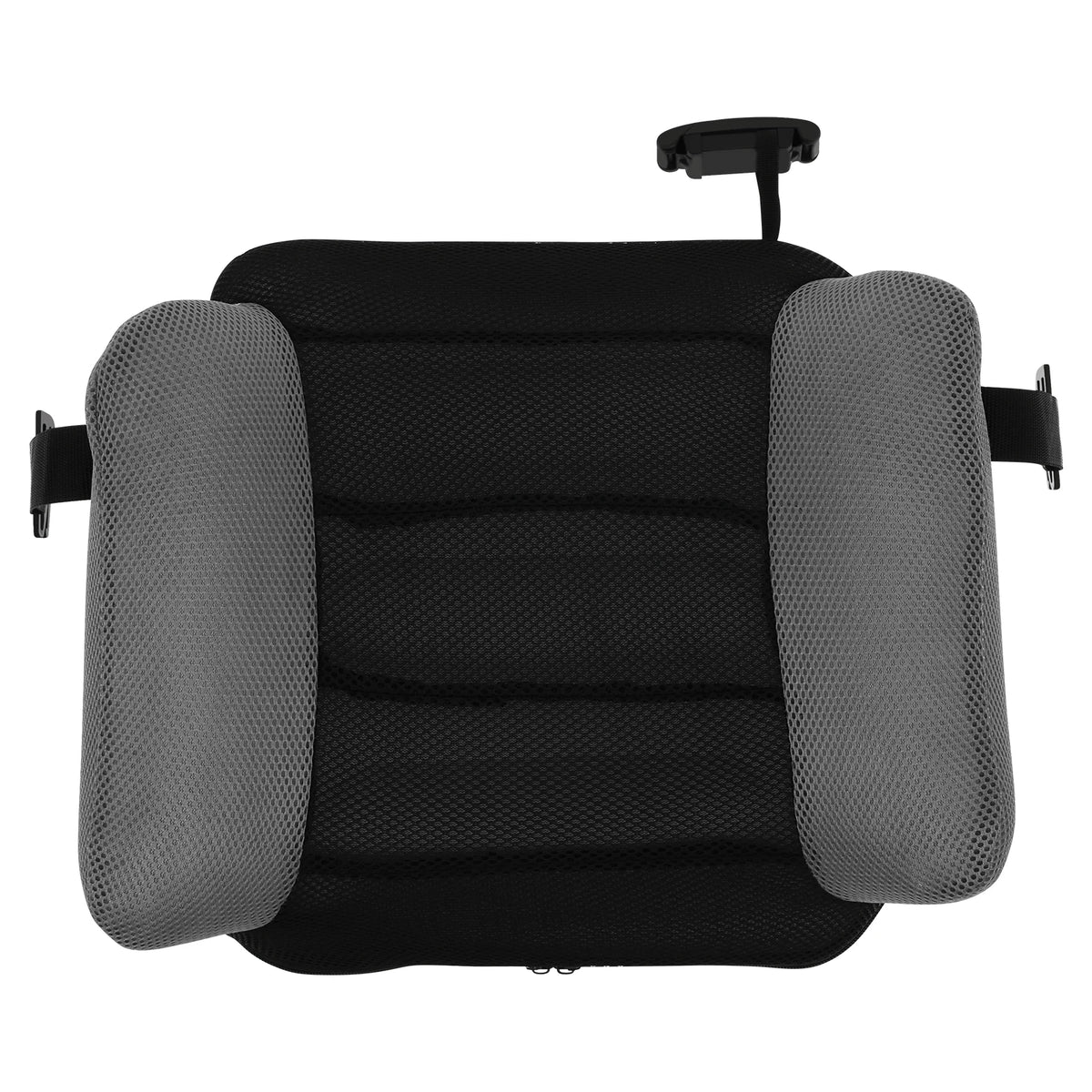 Portable Inflatable Kids Chair Cushion with PVC and Mesh Construction, Black Red or Blue Travel Seat Pad for Supervised Non-Vehicle Seating