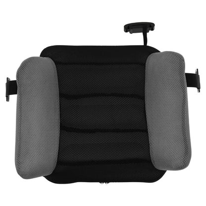 Portable Inflatable Kids Chair Cushion with PVC and Mesh Construction, Black Red or Blue Travel Seat Pad for Supervised Non-Vehicle Seating