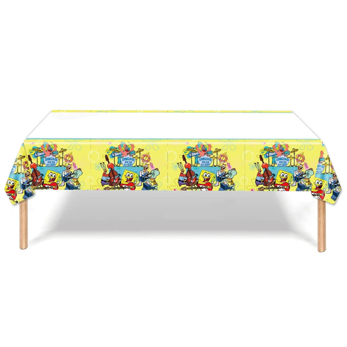 SpongeBob Birthday Party Supplies with Patrick Star, Disposable Plates, Cups, Balloons and Decoration Options for Kids Celebrations