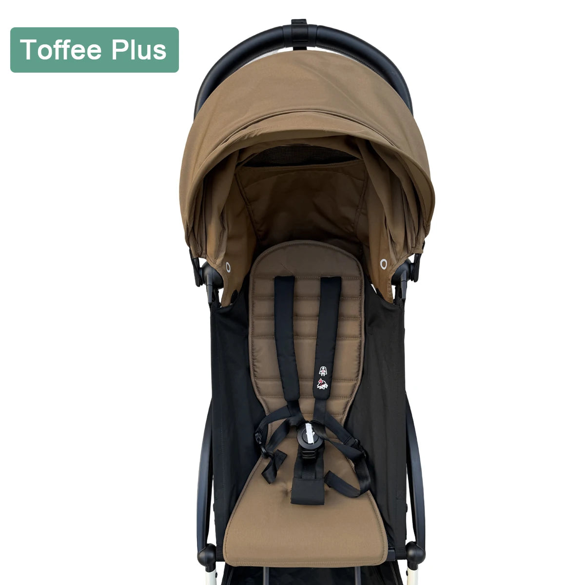 Stroller Replacement Fabric Set for Babyzen YOYO and YOYO2, MomTan Canopy with Storage Pocket and Padded Seat Cushion, Multiple Color Options