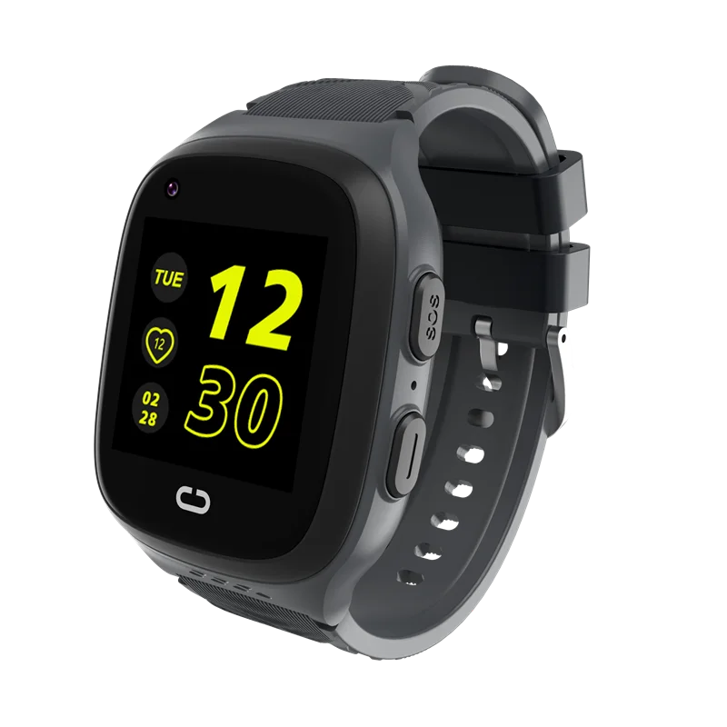4G Kids GPS Smartwatch, LT31 Video Call Camera Watch with Nano SIM Support, SOS Contacts, 1.4-Inch Touchscreen and Setracker2 App for Family Check-Ins