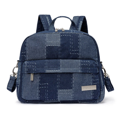 Diaper Backpack for Quick Outings, Lightweight Baby Changing Bag with Front Zip Pocket and Top Handle for Newborn Essentials