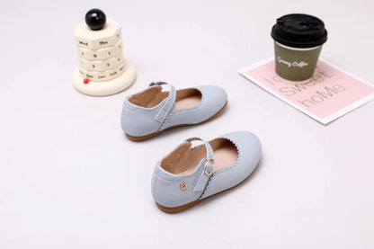 Pastel Kids Dress Shoes for Boys and Girls, Mary Jane Flats, Lace-Up Oxfords and Slip-On Styles for Weddings, Birthday Parties and Family Photos