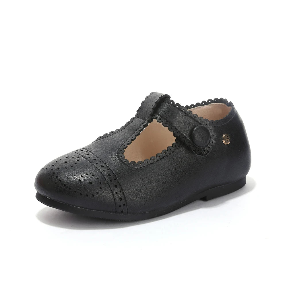 Toddler Dress Shoes for Boys and Girls, AS Classic Oxford, Loafer, Mary Jane and T-Bar Flats for Weddings, Parties and Family Photos
