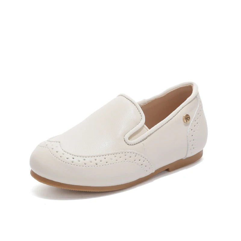 Pastel Kids Dress Shoes for Boys and Girls, Mary Jane Flats, Lace-Up Oxfords and Slip-On Styles for Weddings, Birthday Parties and Family Photos