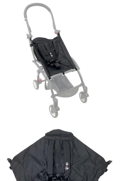 Stroller Seat Back Cushion Compatible with Babyzen YOYO, YOYO2 and YOYO+, Oxford Cloth and Polyester Replacement Pad, 175 Cushion Option