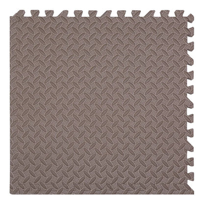 Baby Puzzle Play Mat with 30 cm Interlocking Foam Tiles, 1 cm Thick Textured Floor Padding in 8 or 16 Pieces for Supervised Indoor Play