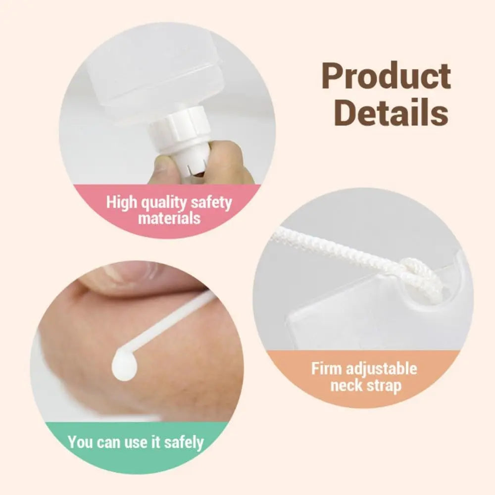 Supplemental Nursing System with Milk Collection Bottle and Feeding Tube, Polypropylene Breastfeeding Aid Kit for Assisted Feeding Routines
