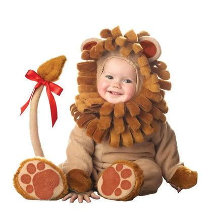 Infant Animal Dress Up Rompers with Hooded Lion, Owl and More Character Styles, Baby and Toddler Costume Outfits for Halloween and Holiday Photos