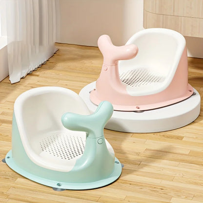 Temperature-Sensing Baby Bathtub with Digital Display, Compact Folding Bath Tub for Supervised Bathing and Small-Bathroom Storage