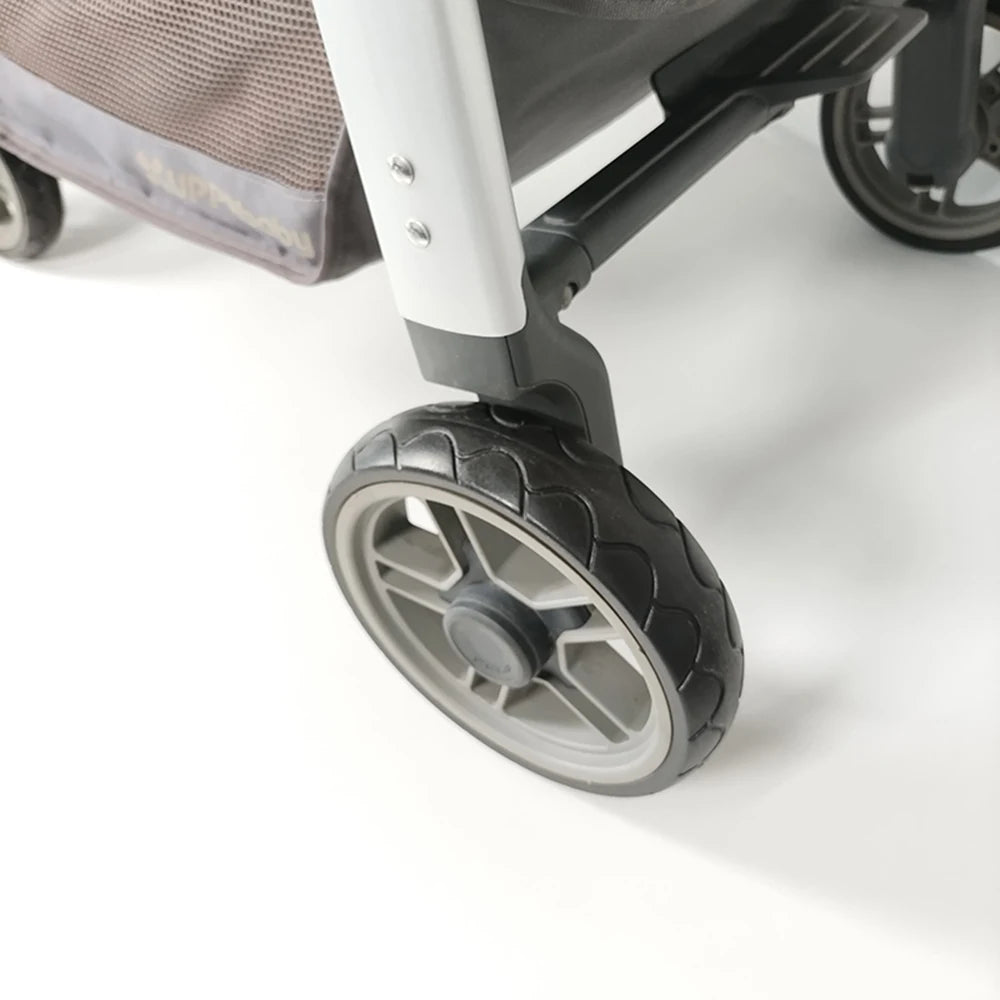 UPPAbaby Cruz Replacement Tire Covers for V1 and V2 Strollers, PU Tubeless Front or Rear Tire Rings for Model-Matched Wheel Repair and Maintenance