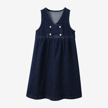 Kids Matching Varsity Outfits, Navy Embroidered Tops, Denim Skirts and Dresses for Babies, Boys and Girls, Sibling Photos and Fall Layering